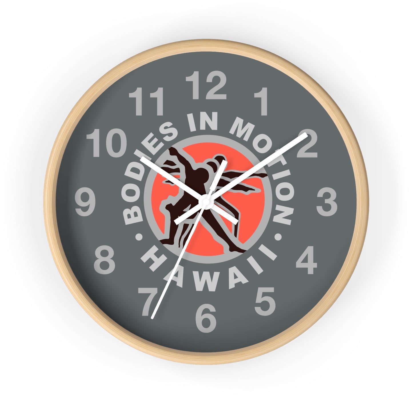 Bodies in Motion Wall Clock | It's Gilad Time