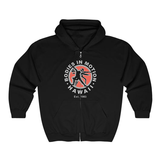 Bodies in Motion Unisex Heavy Blend™ Full Zip Hooded Sweatshirt