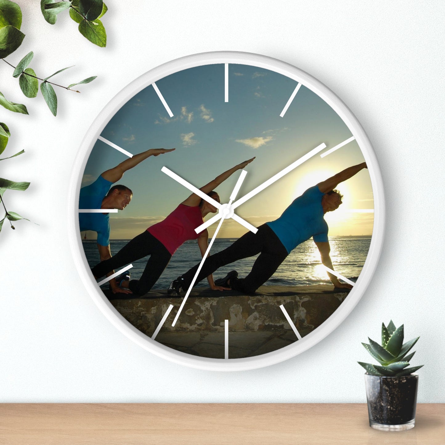 Bodies in Motion Wall Clock