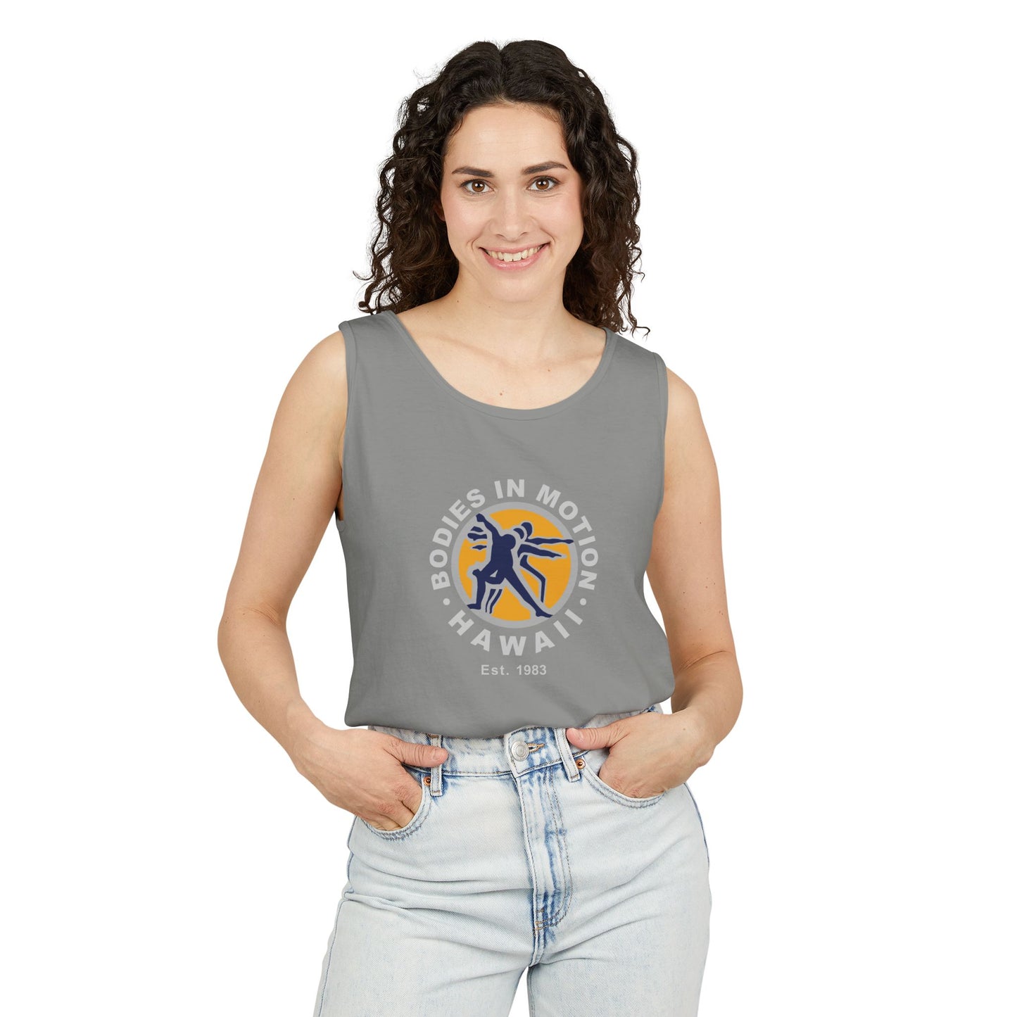 Bodies in Motion Unisex Garment-Dyed Tank Top