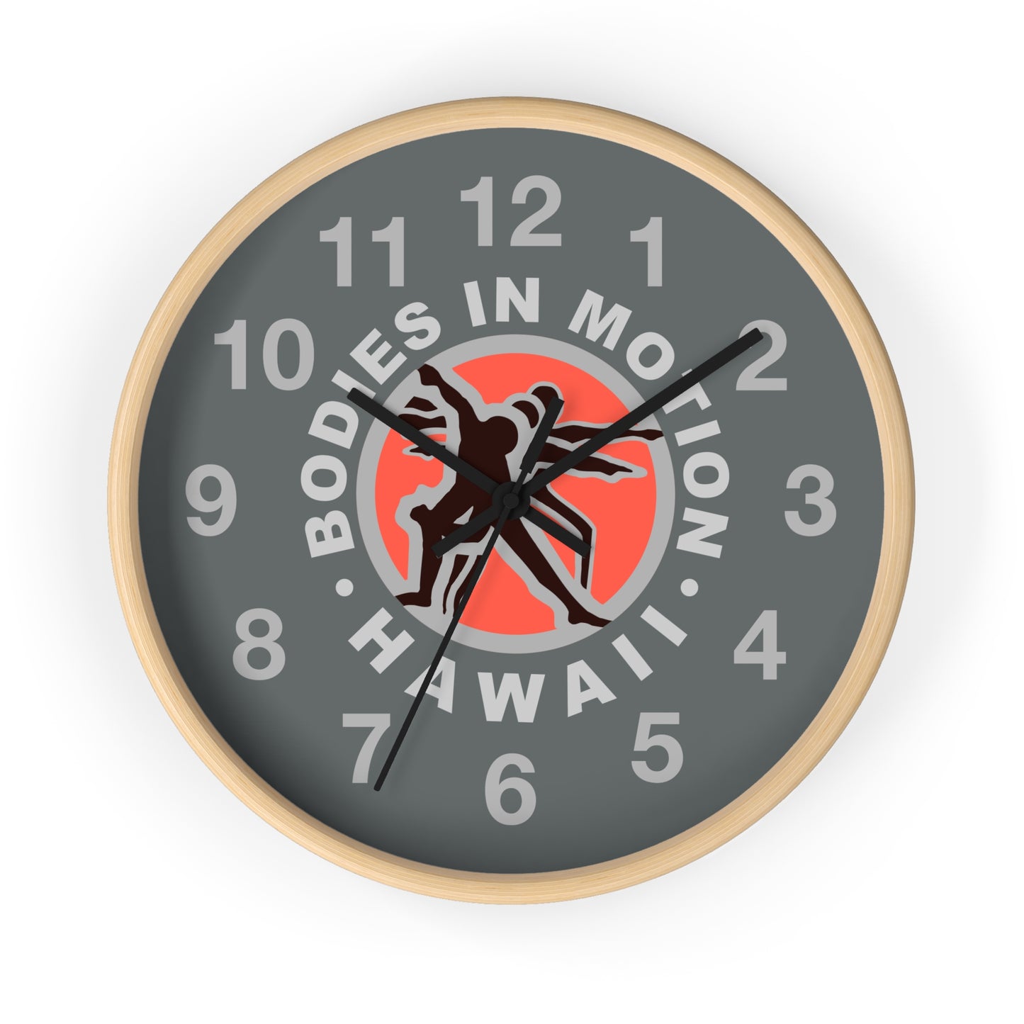 Bodies in Motion Wall Clock | It's Gilad Time