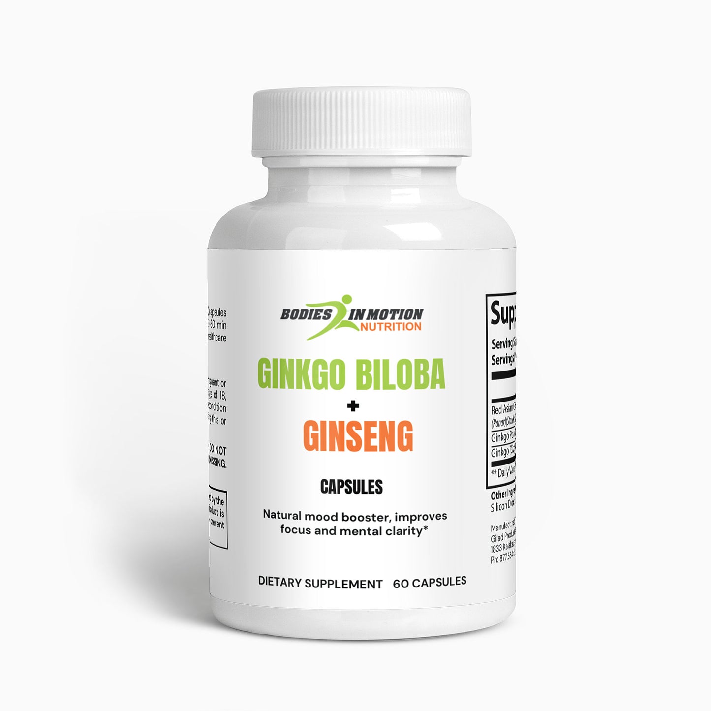 Ginkgo Biloba + Ginseng