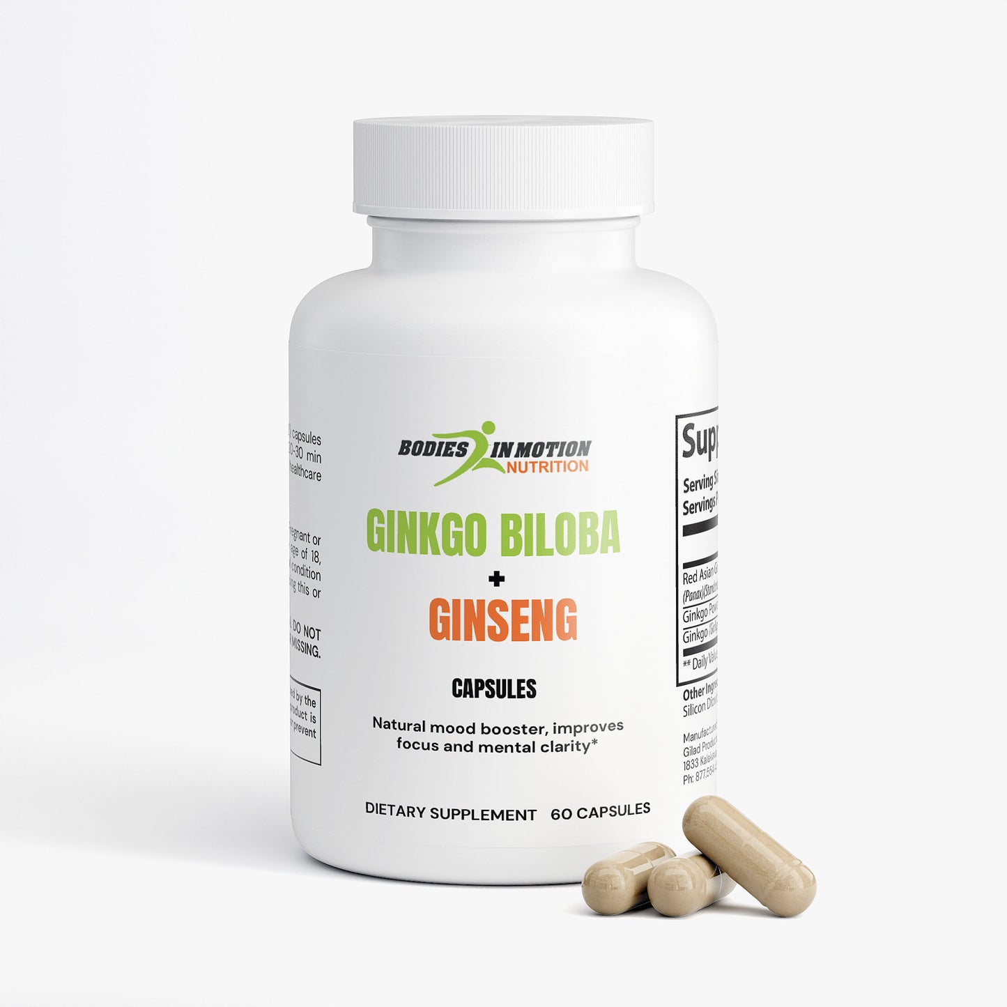 Ginkgo Biloba + Ginseng