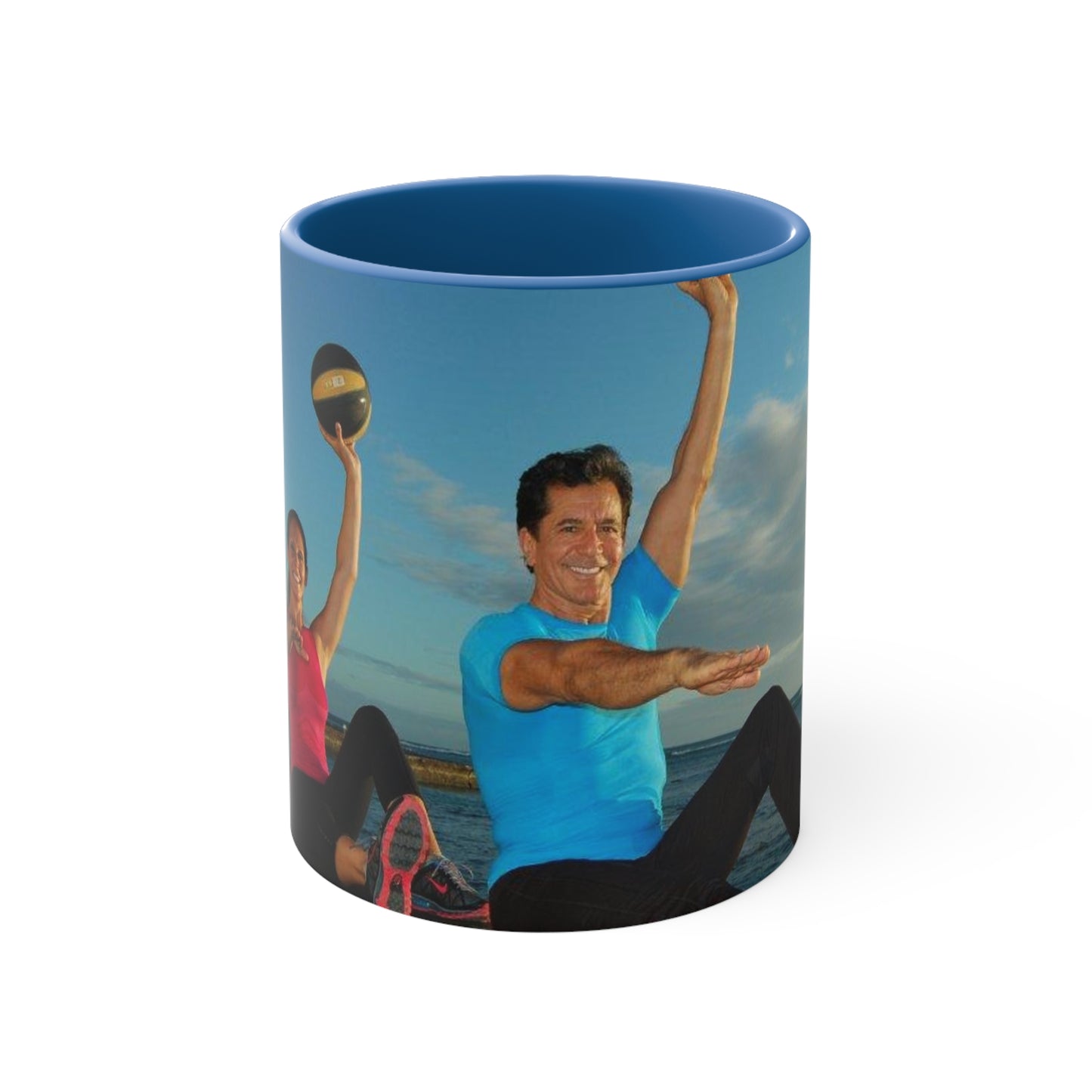 Gilad's Bodies in Motion Accent Coffee Mug, 11oz