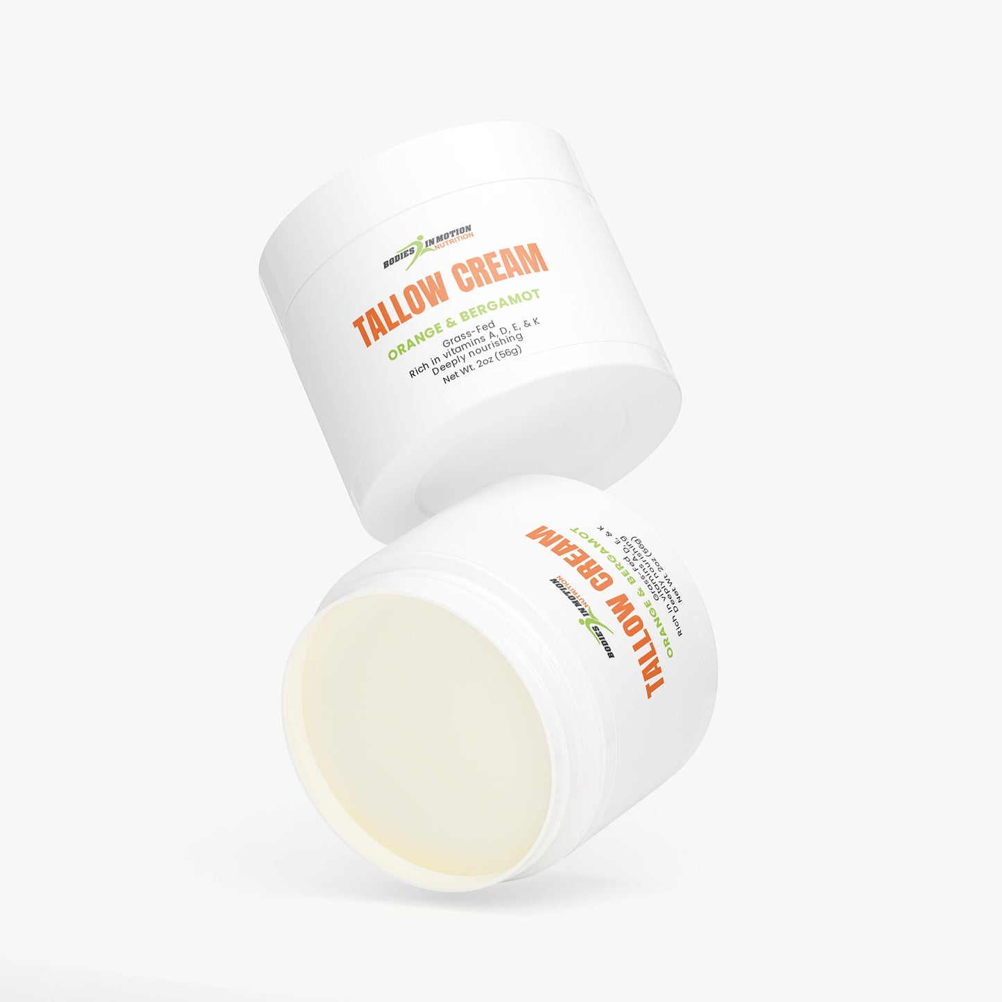 Tallow Cream Orange & Bergamot