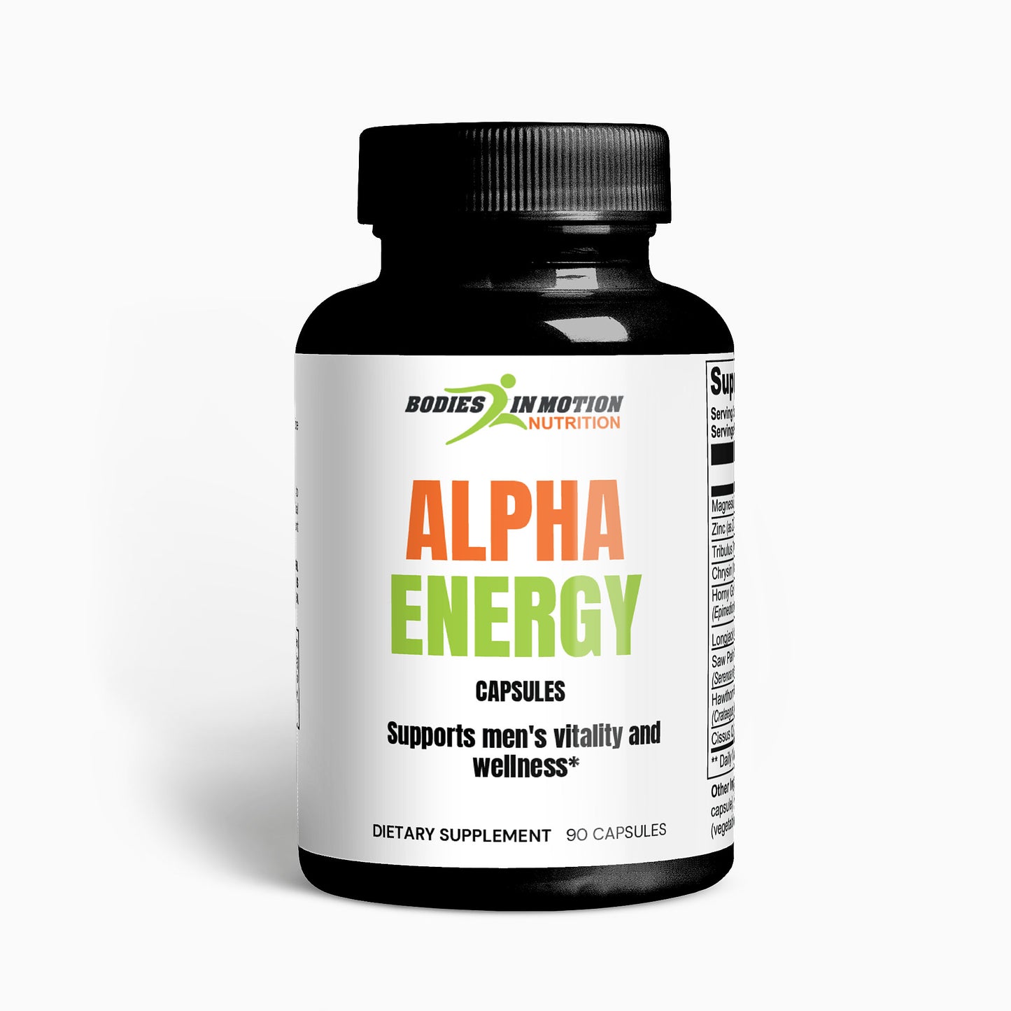 Alpha Energy | Supports men's health and well-being without containing testosterone*