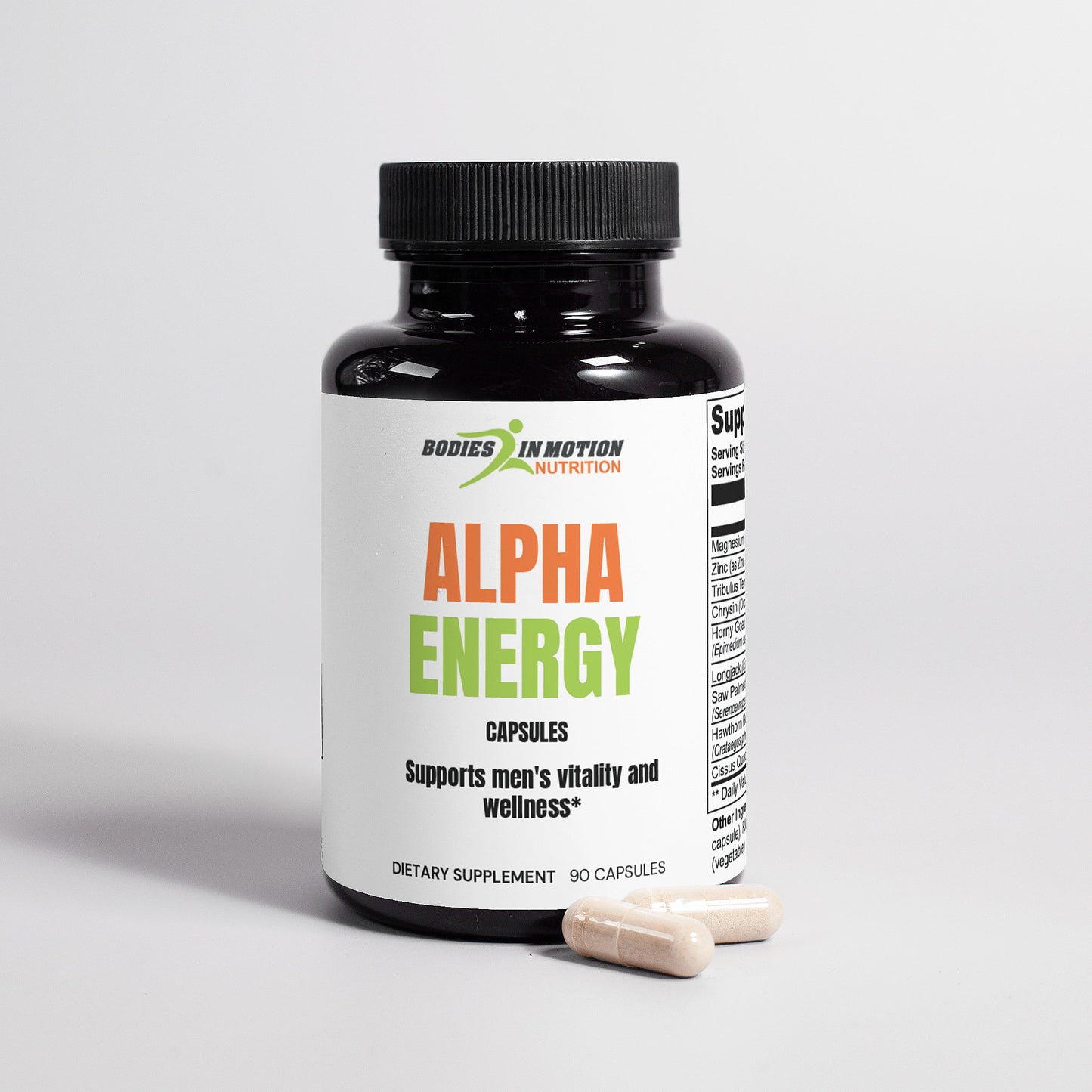 Alpha Energy | Supports men's health and well-being without containing testosterone*