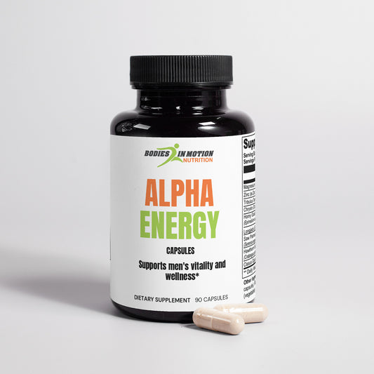 Alpha Energy | Supports men's health and well-being without containing testosterone*
