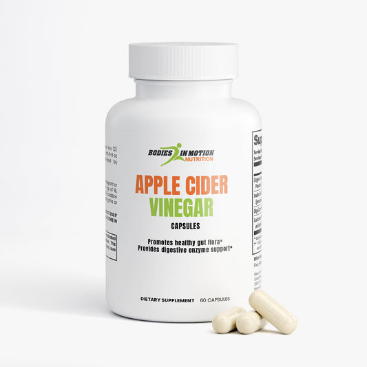 Apple Cider Vinegar Capsules | Helps Support Digestive Health, Gut balance, and Normal Metabolism.