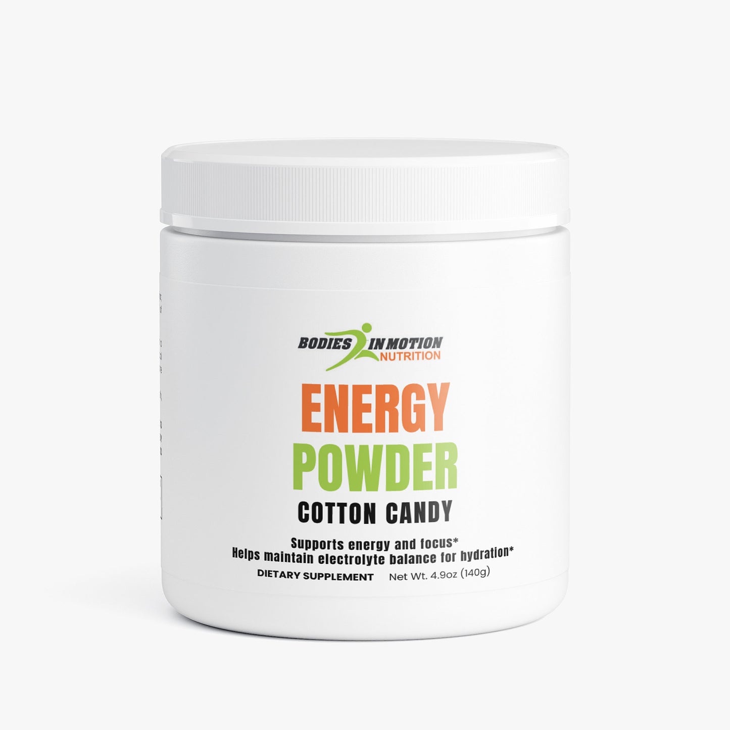 Energy Powder (Cotton Candy) | Sugar Free | Supports Sustained Lift in Energy and Focus