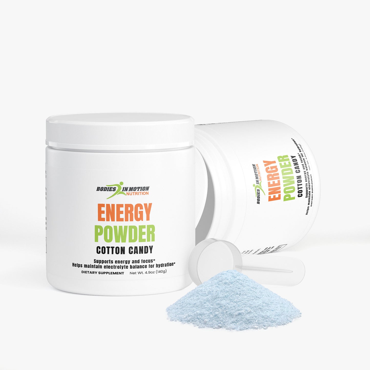 Energy Powder (Cotton Candy) | Sugar Free | Supports Sustained Lift in Energy and Focus