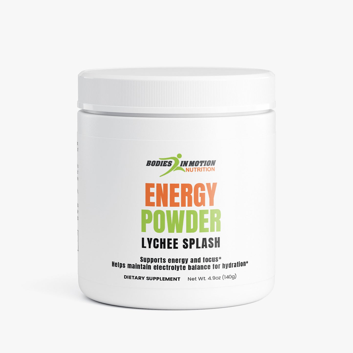 Energy Powder (Lychee Splash Energy) | Sugar Free | Supports Sustained Lift in Energy and Focus