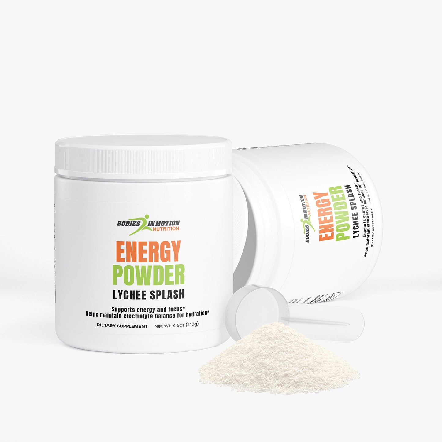 Energy Powder (Lychee Splash Energy) | Sugar Free | Supports Sustained Lift in Energy and Focus