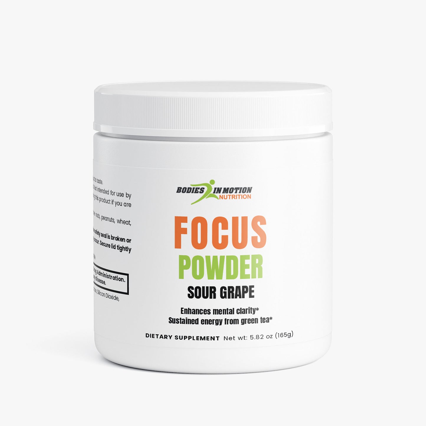 Focus Powder (Sour Grape) | Cognitive Support Supplement