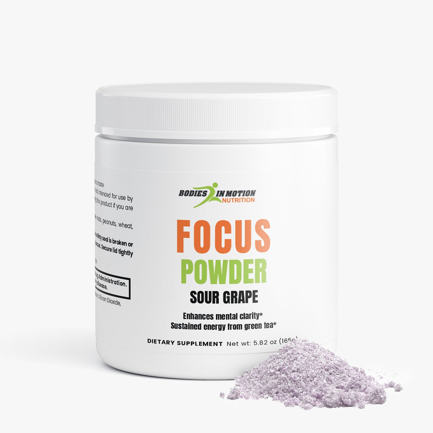 Focus Powder (Sour Grape) | Cognitive Support Supplement