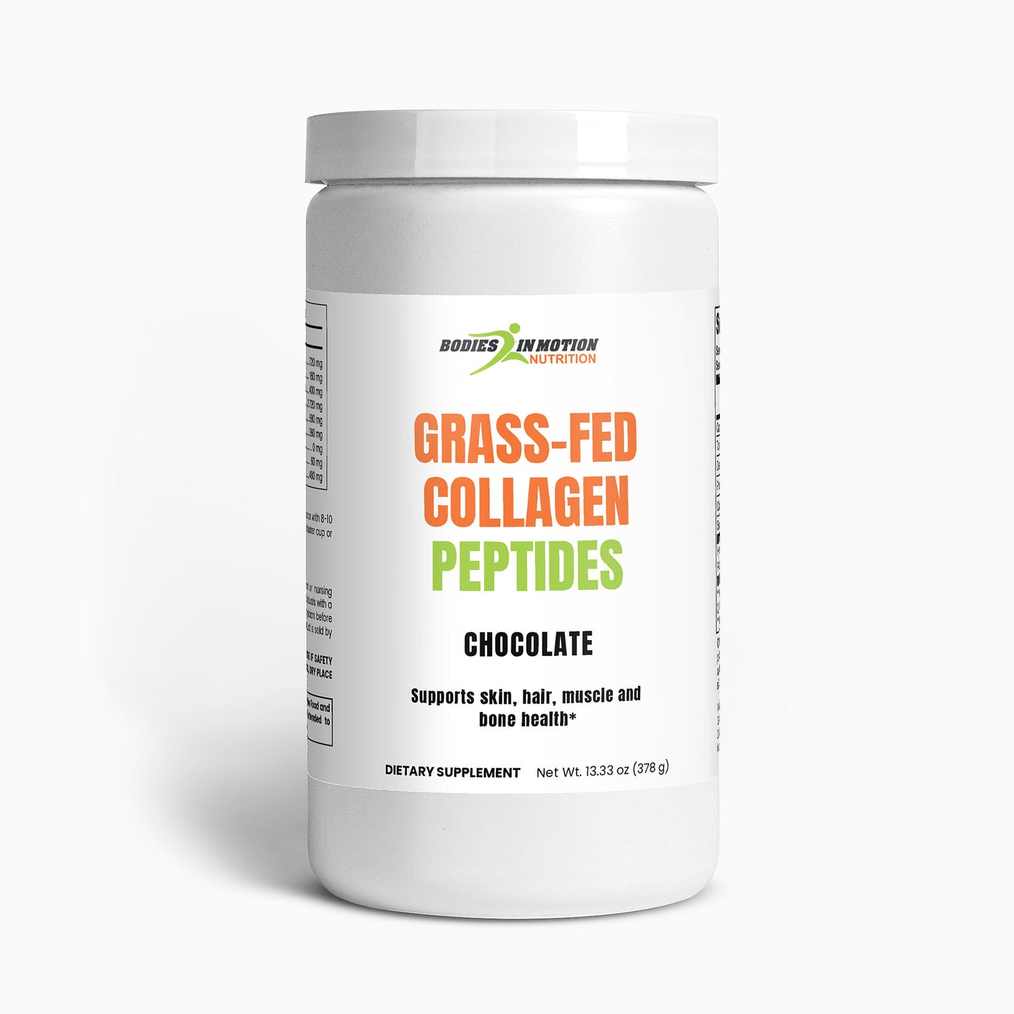 Grass-Fed Collagen Peptides Powder (Chocolate)