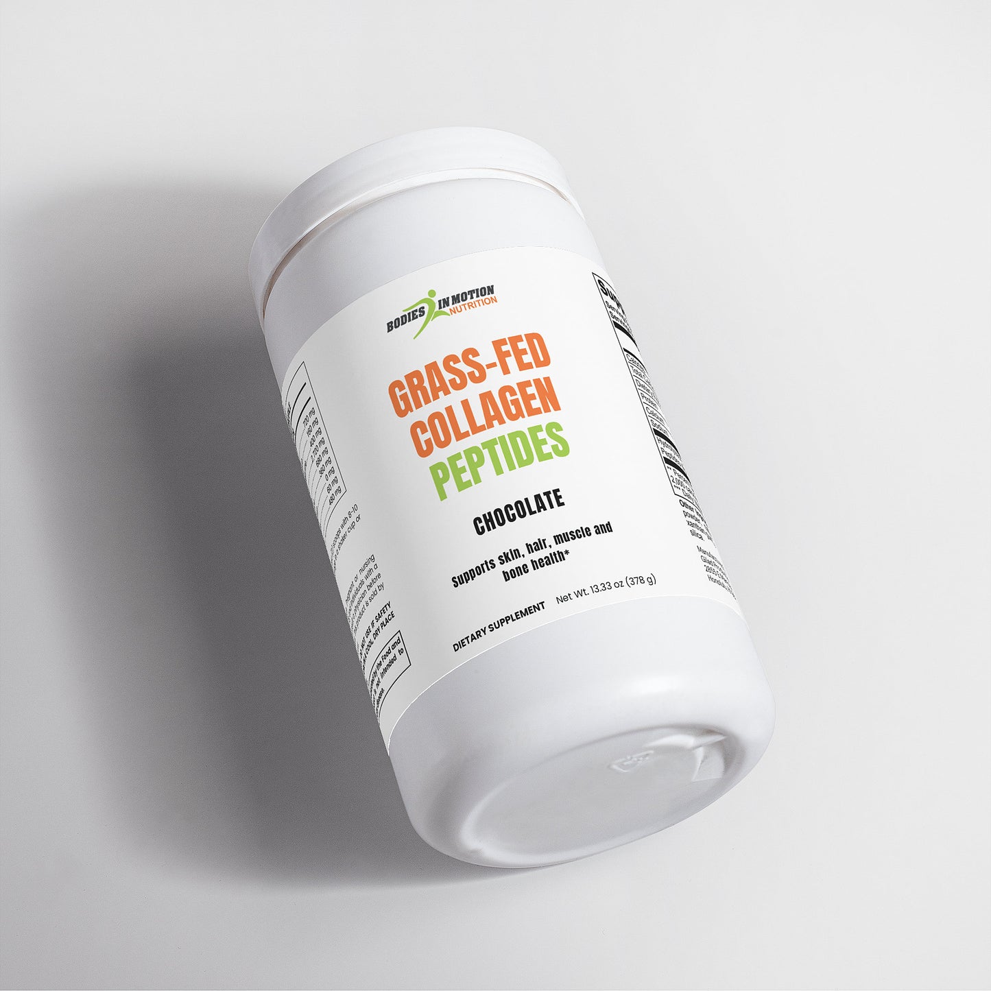 Grass-Fed Collagen Peptides Powder (Chocolate)