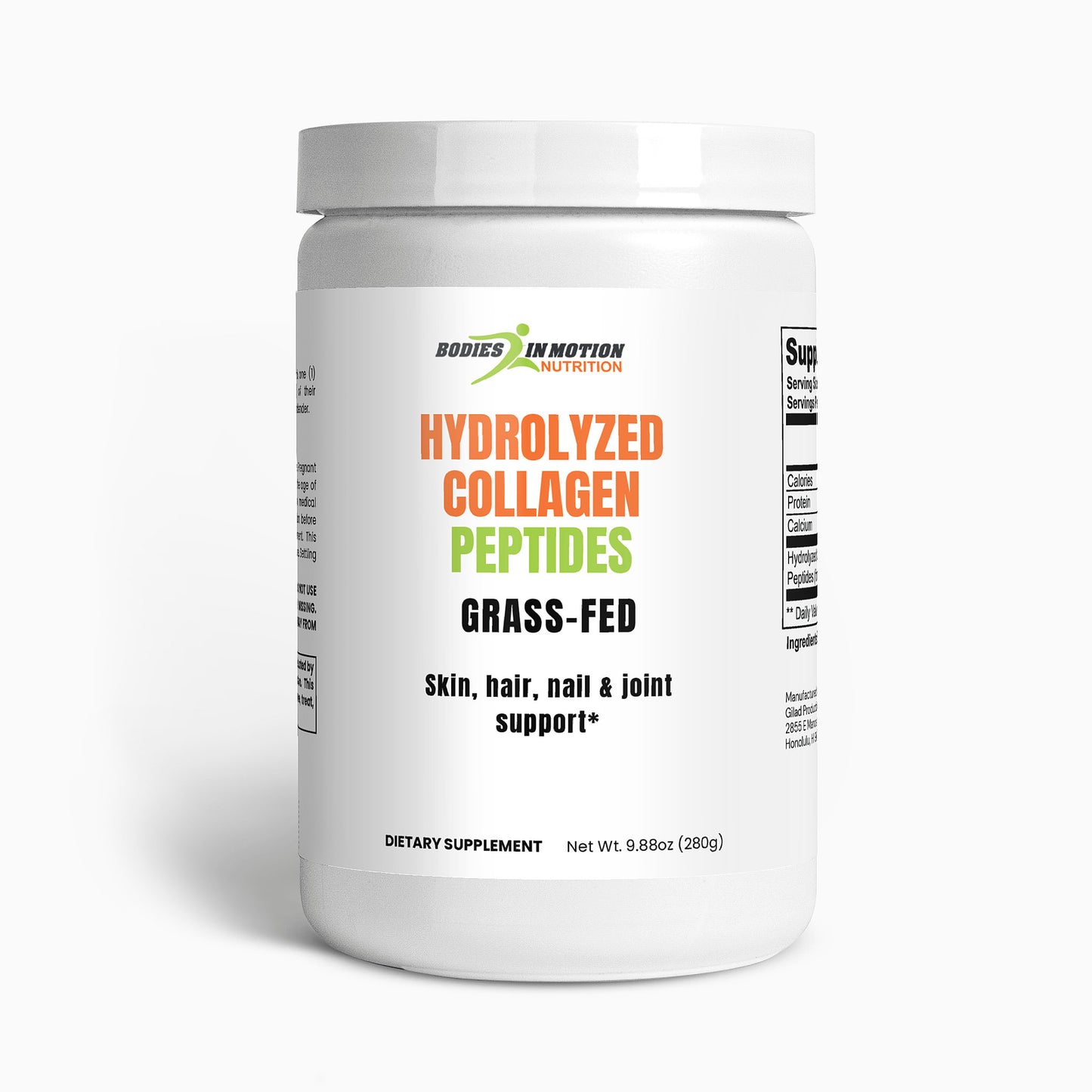Grass-Fed Hydrolyzed Collagen Peptides
