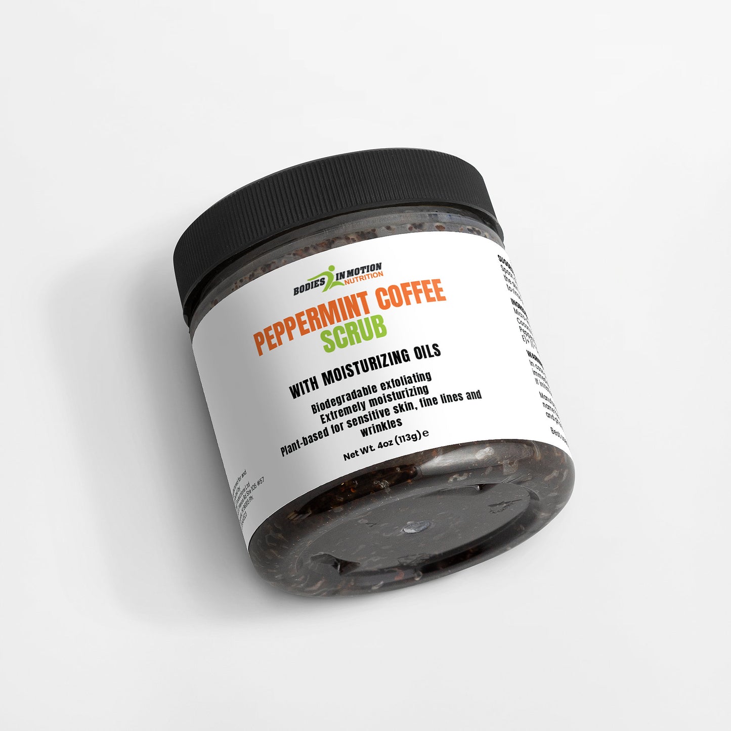 Peppermint Coffee Scrub | Help invigorate skin for brighter appearance