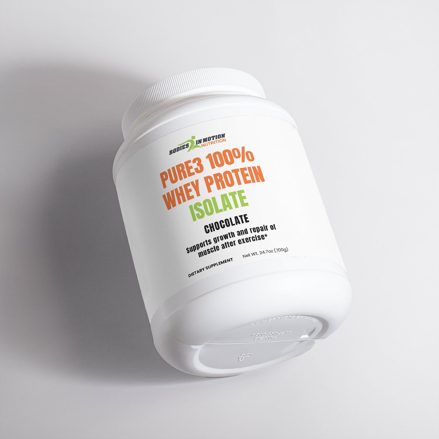 Pure3 100% Whey Protein Isolate (Chocolate)