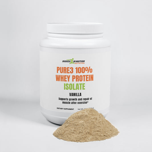 Pure3 100% Whey Protein Isolate (Vanilla)