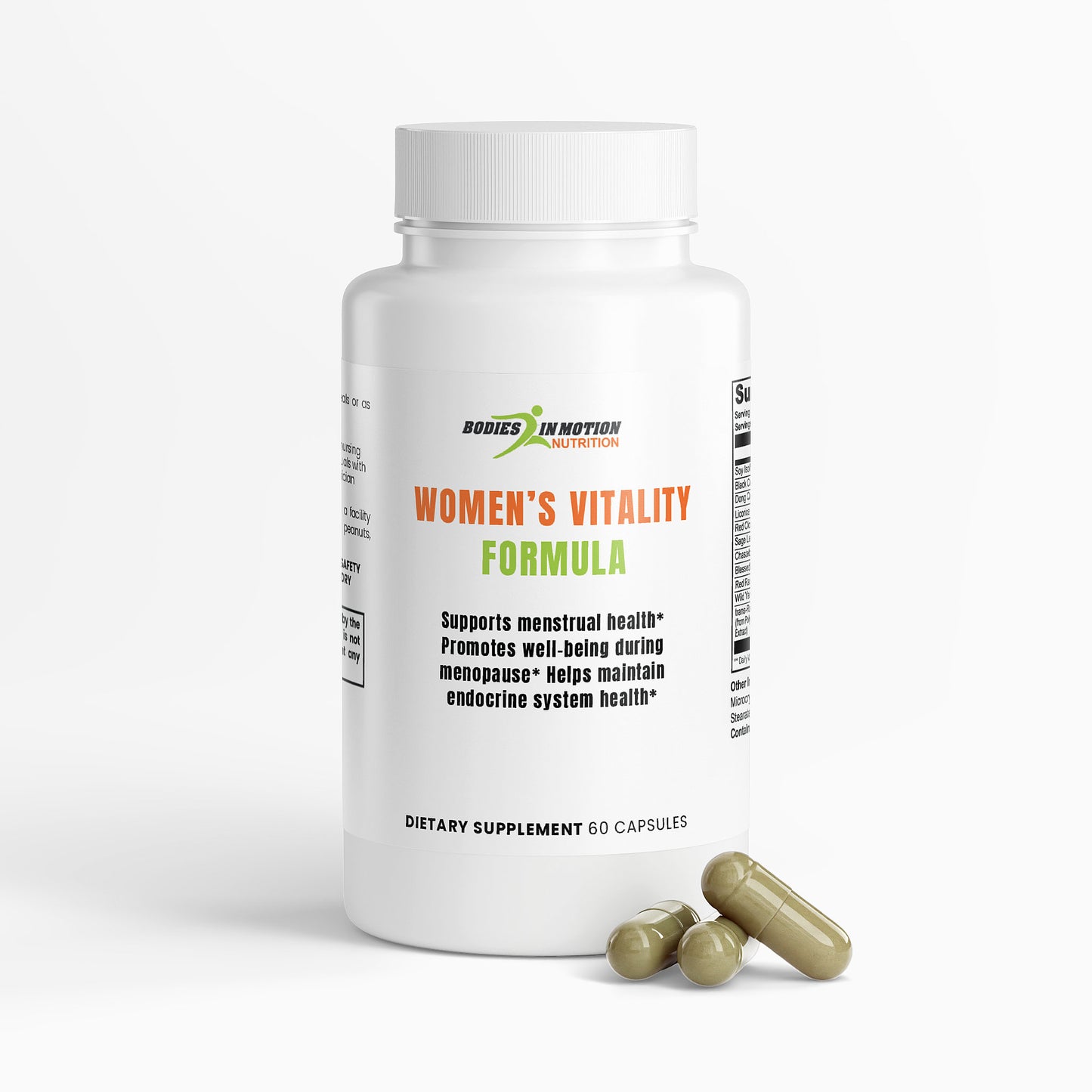 Women's Vitality Formula | With Dong Quai, Red Clover, and Black Cohosh