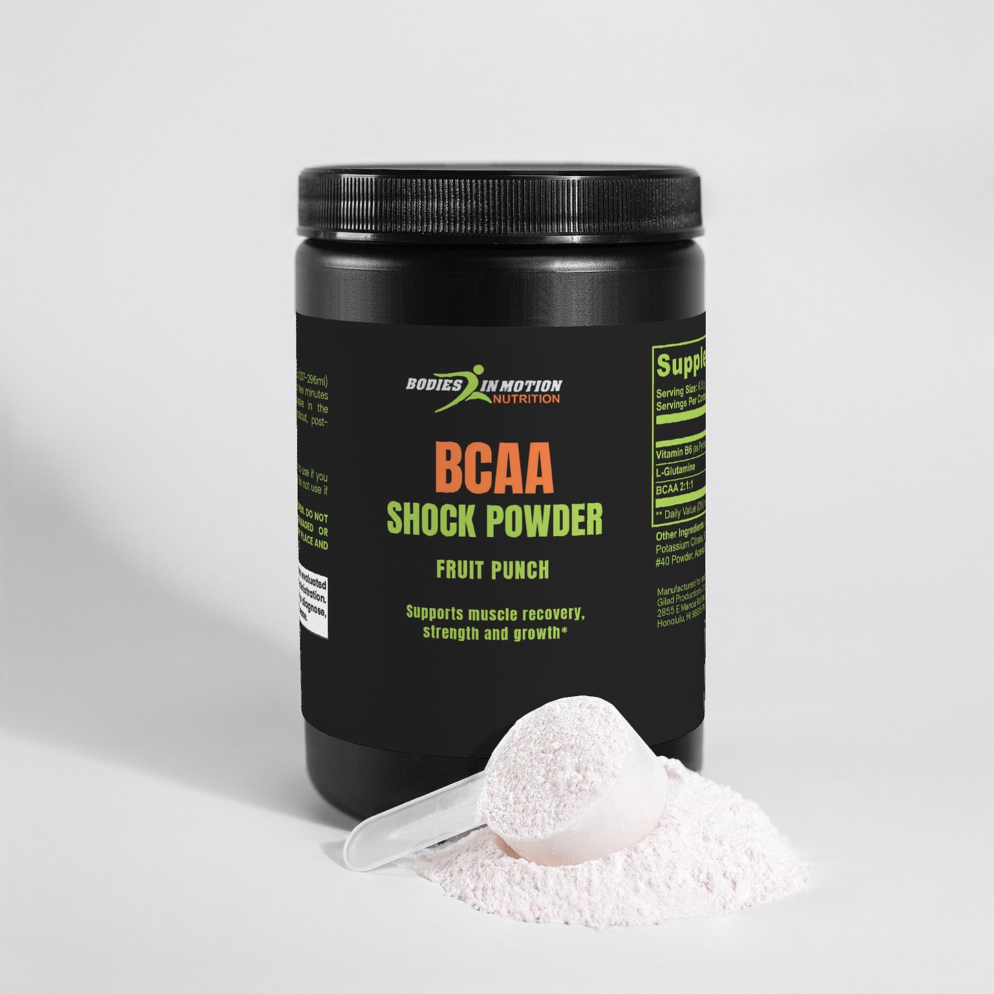 BCAA Shock Powder (Fruit Punch)