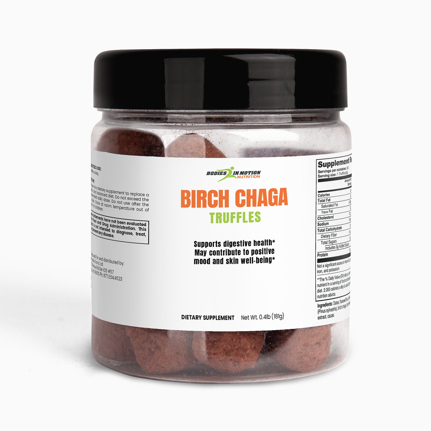 Birch Chaga Truffles | Rich in antioxidants minerals