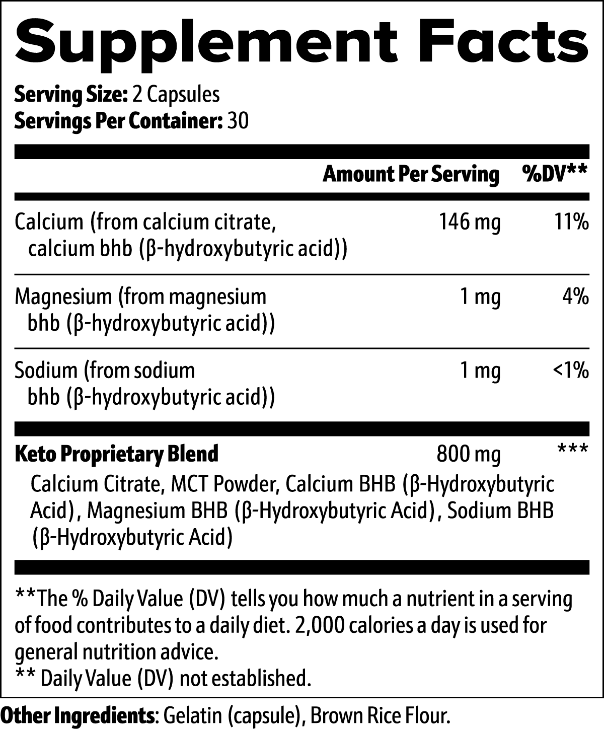 Keto BHB | Support the body's transition into ketosis*