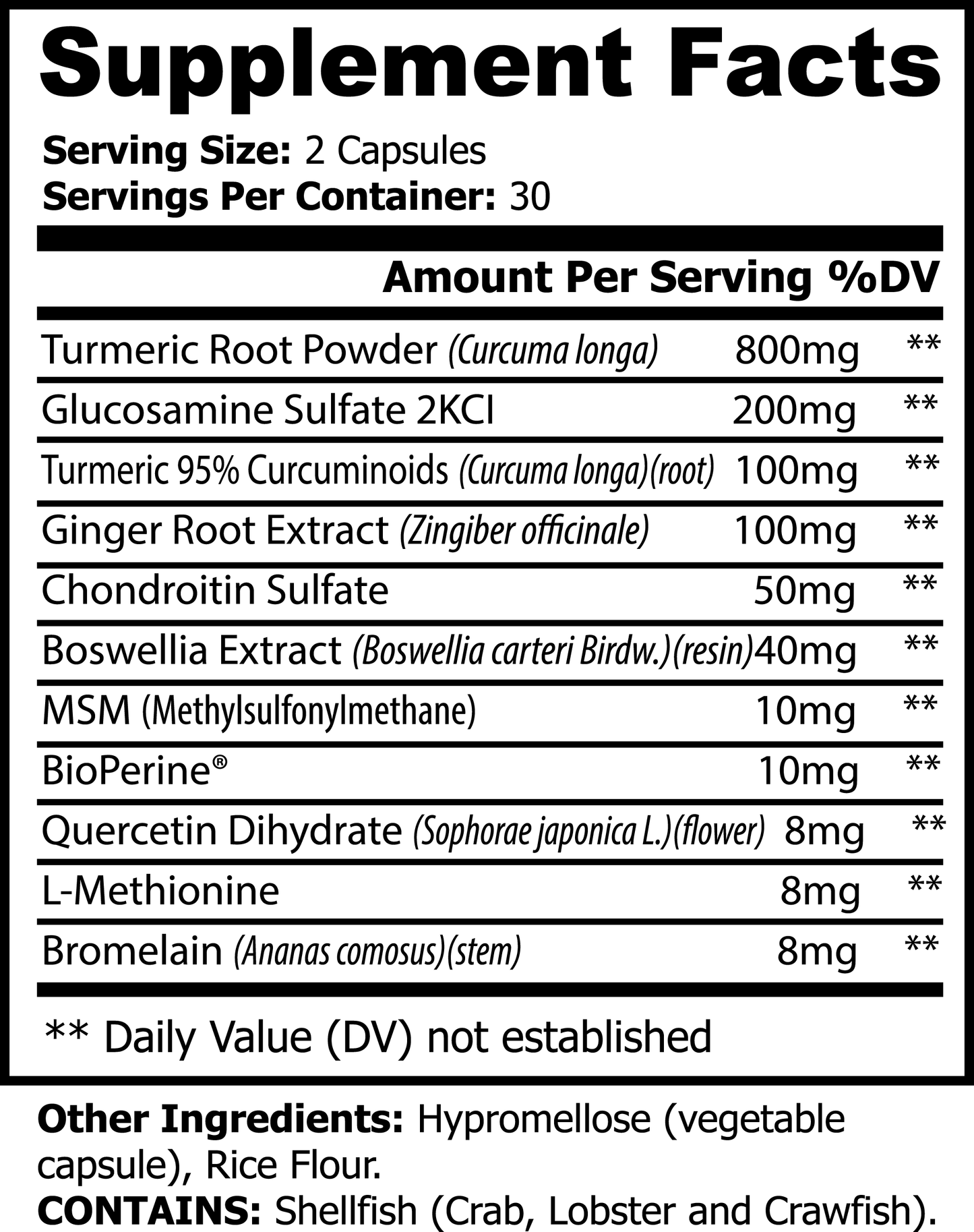 Platinum Turmeric with Piperine