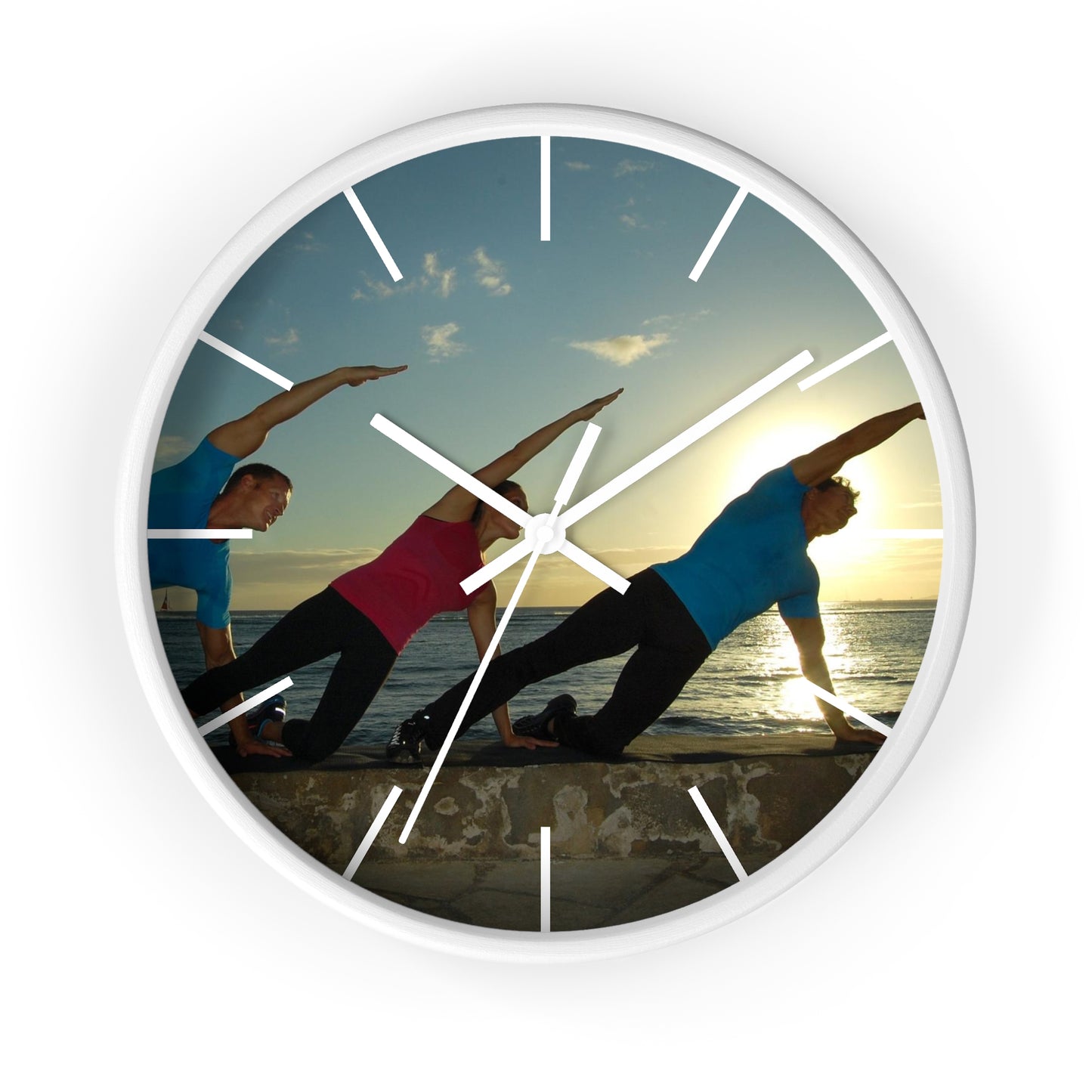 Bodies in Motion Wall Clock