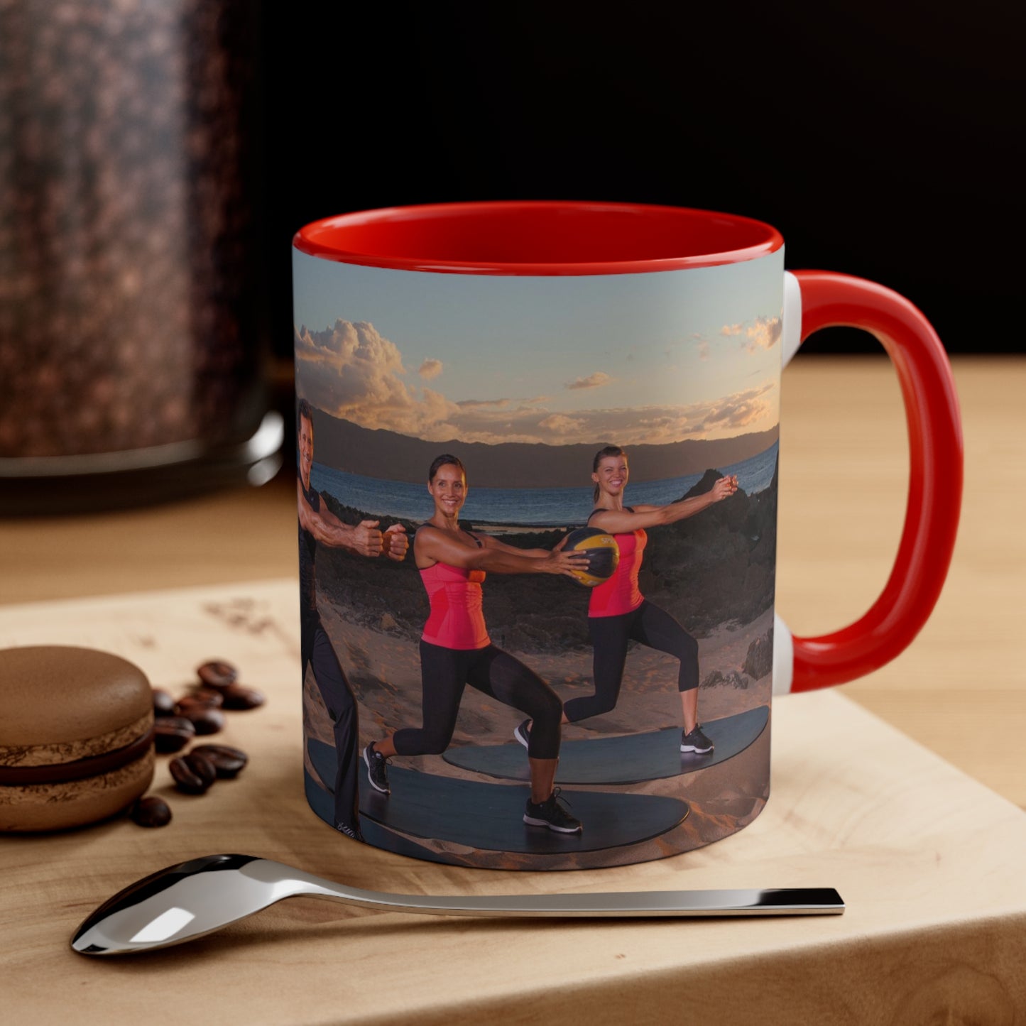 Gilad's Bodies in Motion Accent Coffee Mug, 11oz