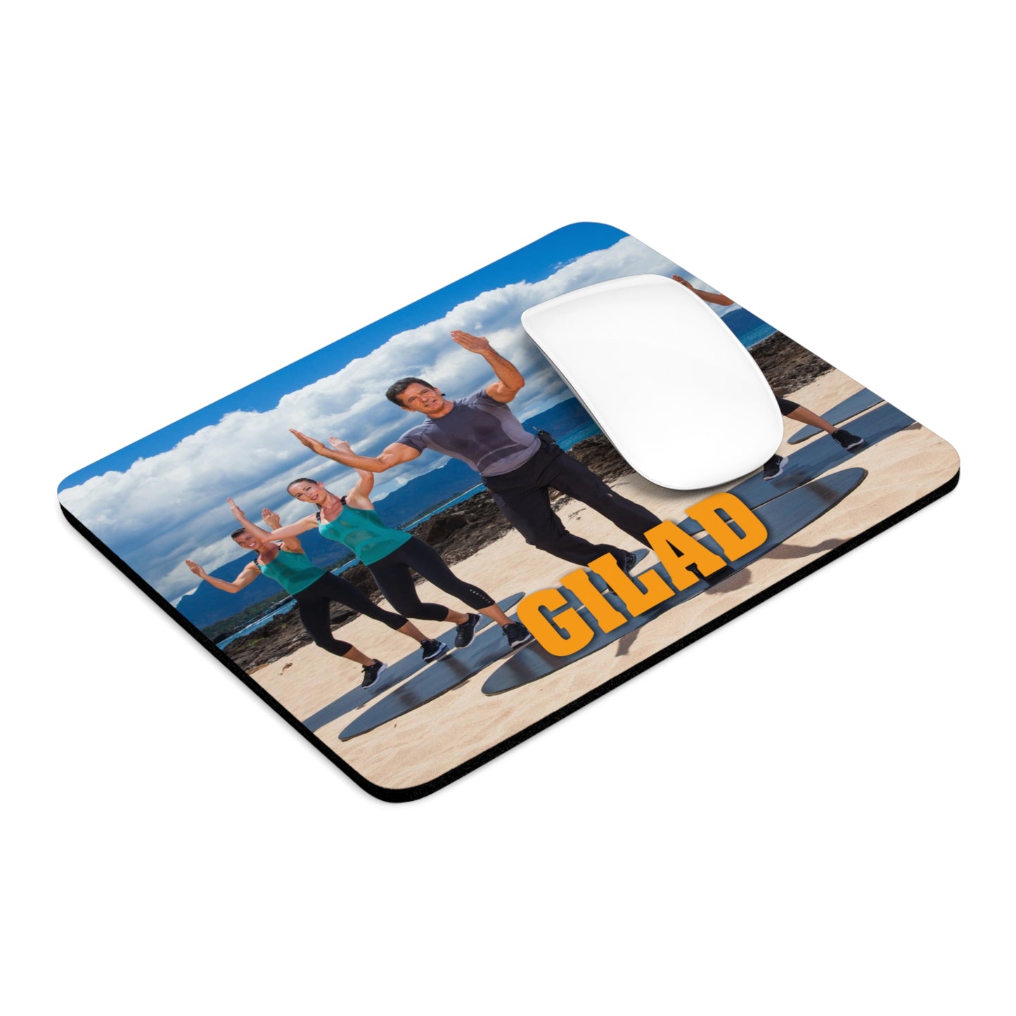 Motivational Workout Mouse Pad - Fitness Inspired Design