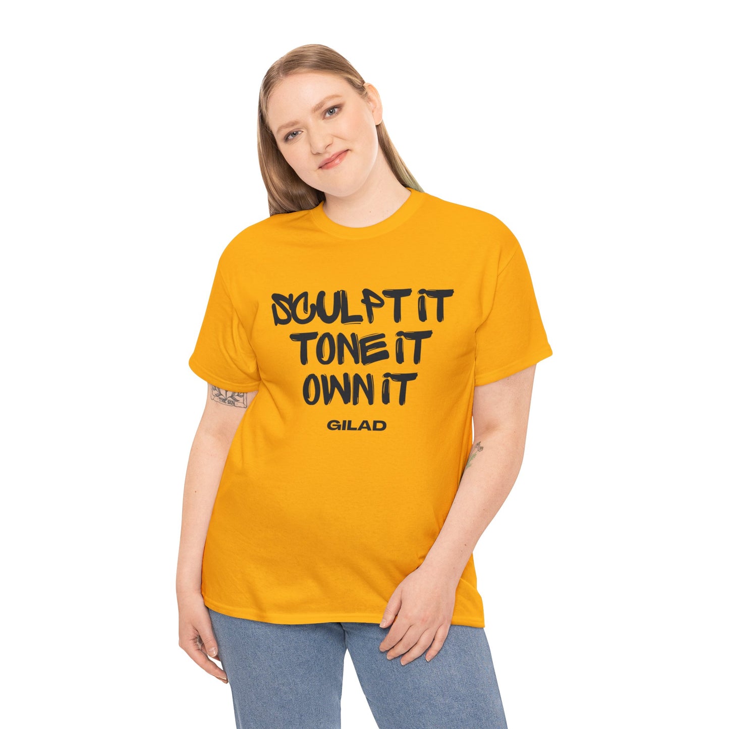 Sculpt It, Tone It Own iT, Unisex Heavy Cotton Tee