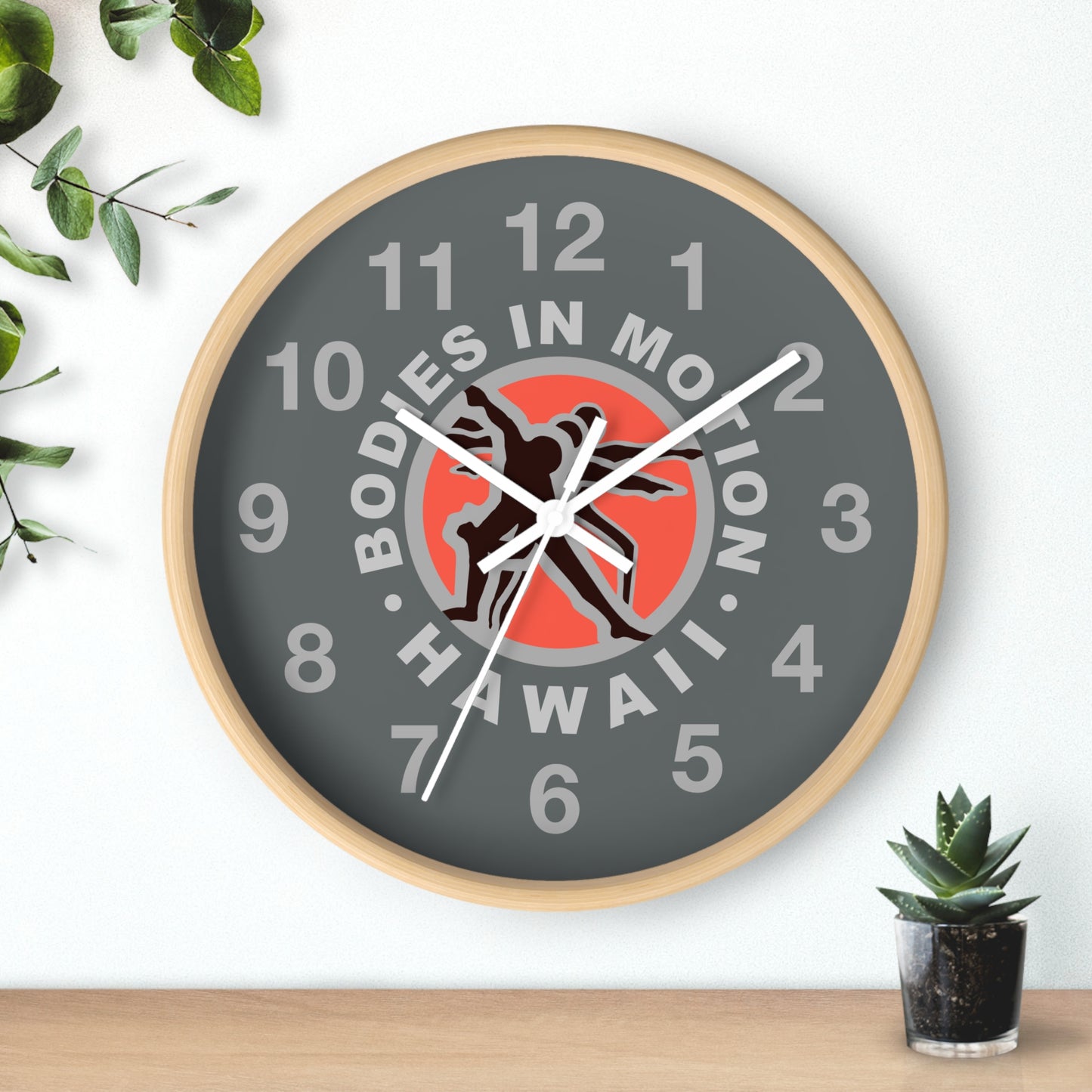 Bodies in Motion Wall Clock | It's Gilad Time