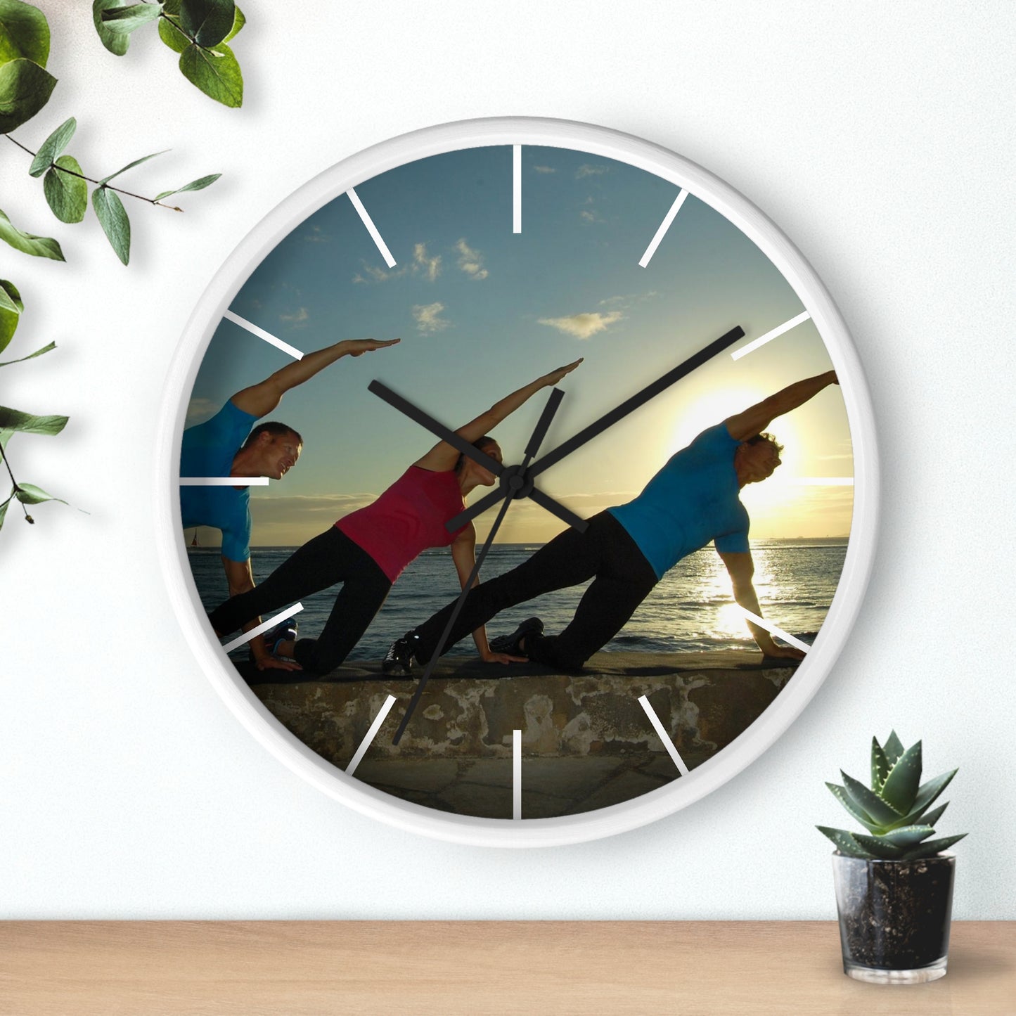 Bodies in Motion Wall Clock