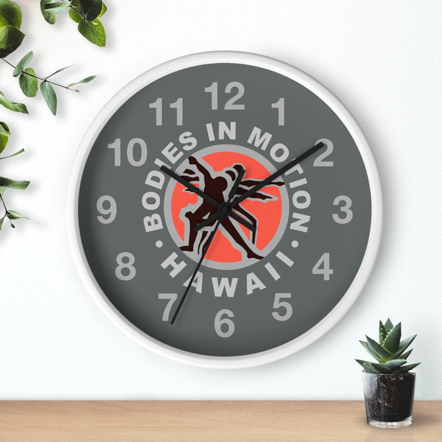Bodies in Motion Wall Clock | It's Gilad Time