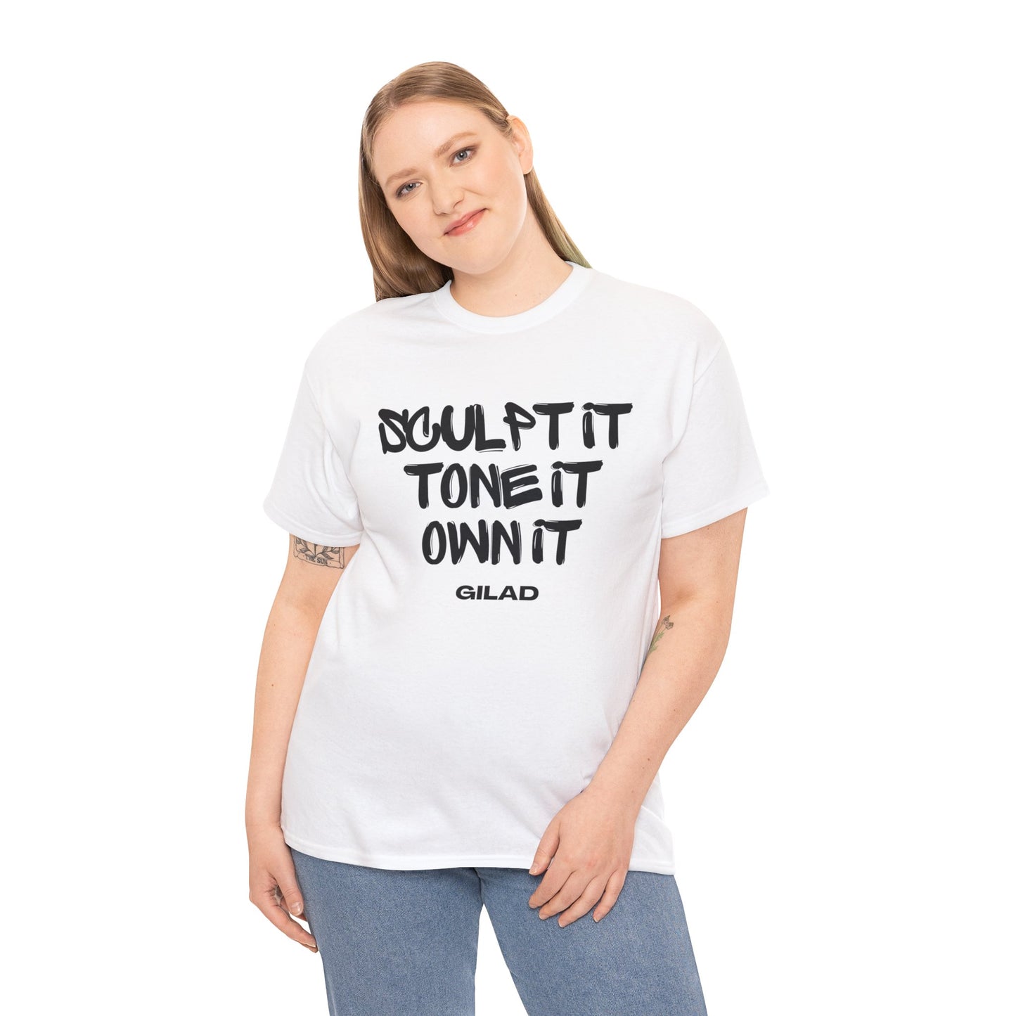 Sculpt It, Tone It Own iT, Unisex Heavy Cotton Tee