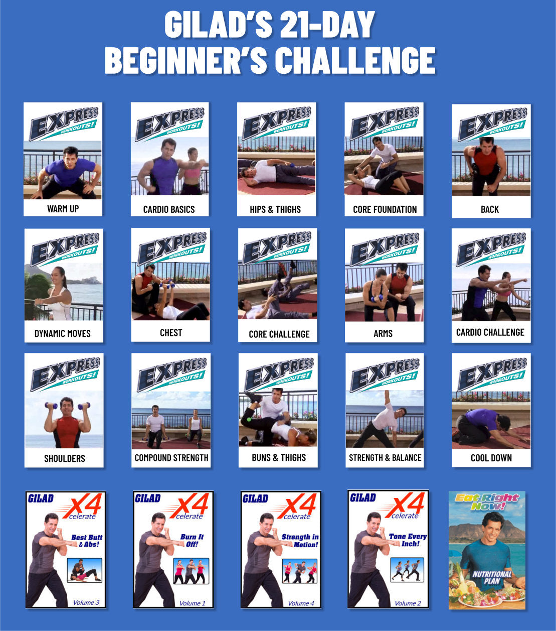Gilad's 21-Day Beginner's Challenge