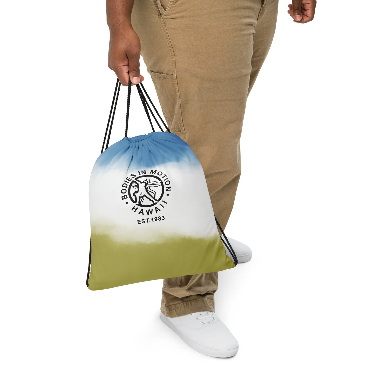 Bodies in Motion Drawstring bag