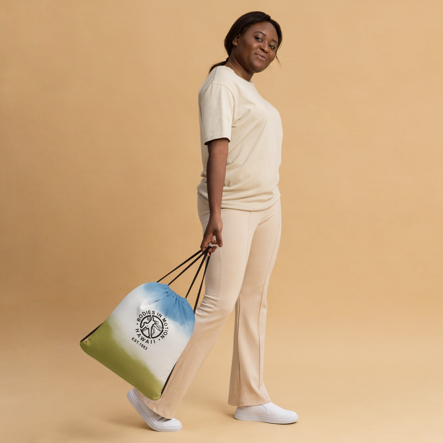 Bodies in Motion Drawstring bag