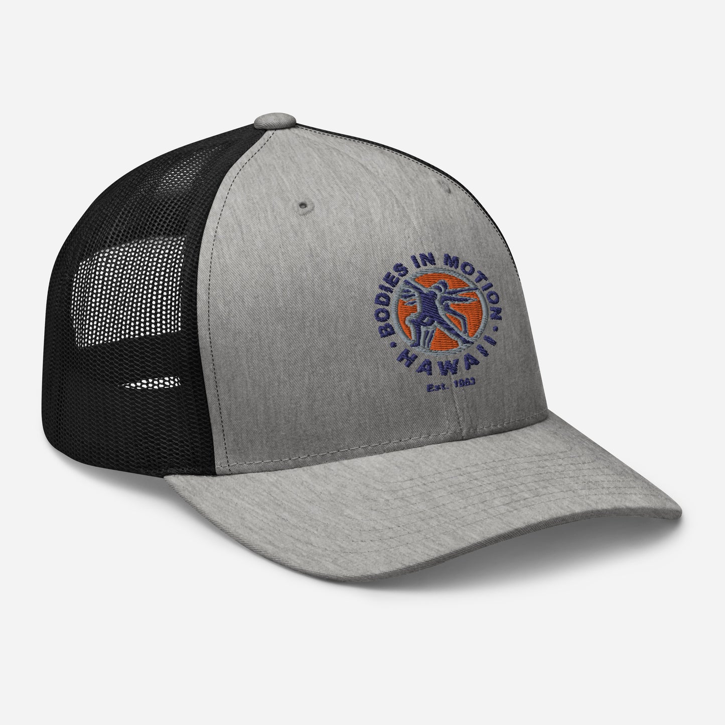 Bodies in Motion with mesh back Trucker Cap