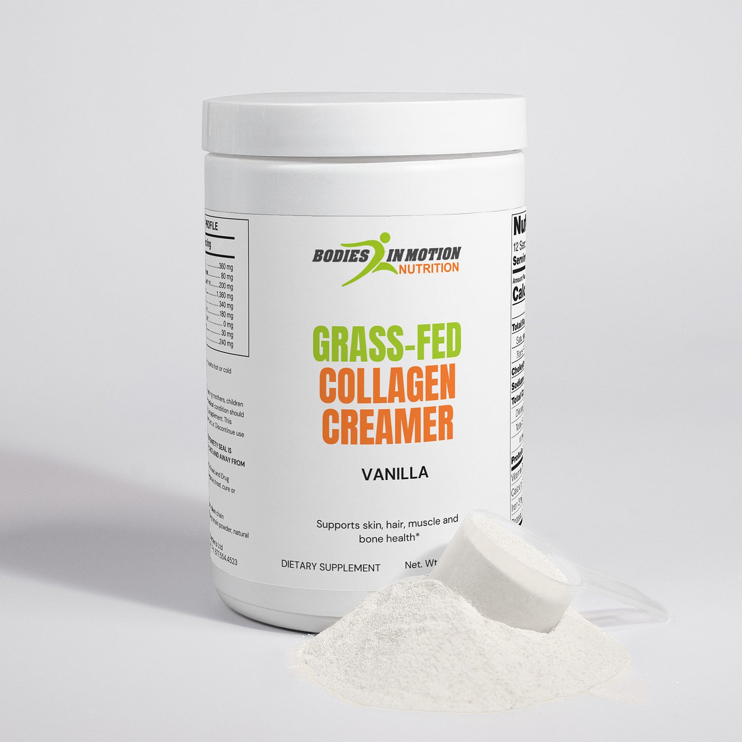 Grass-Fed Collagen Creamer (Vanilla)