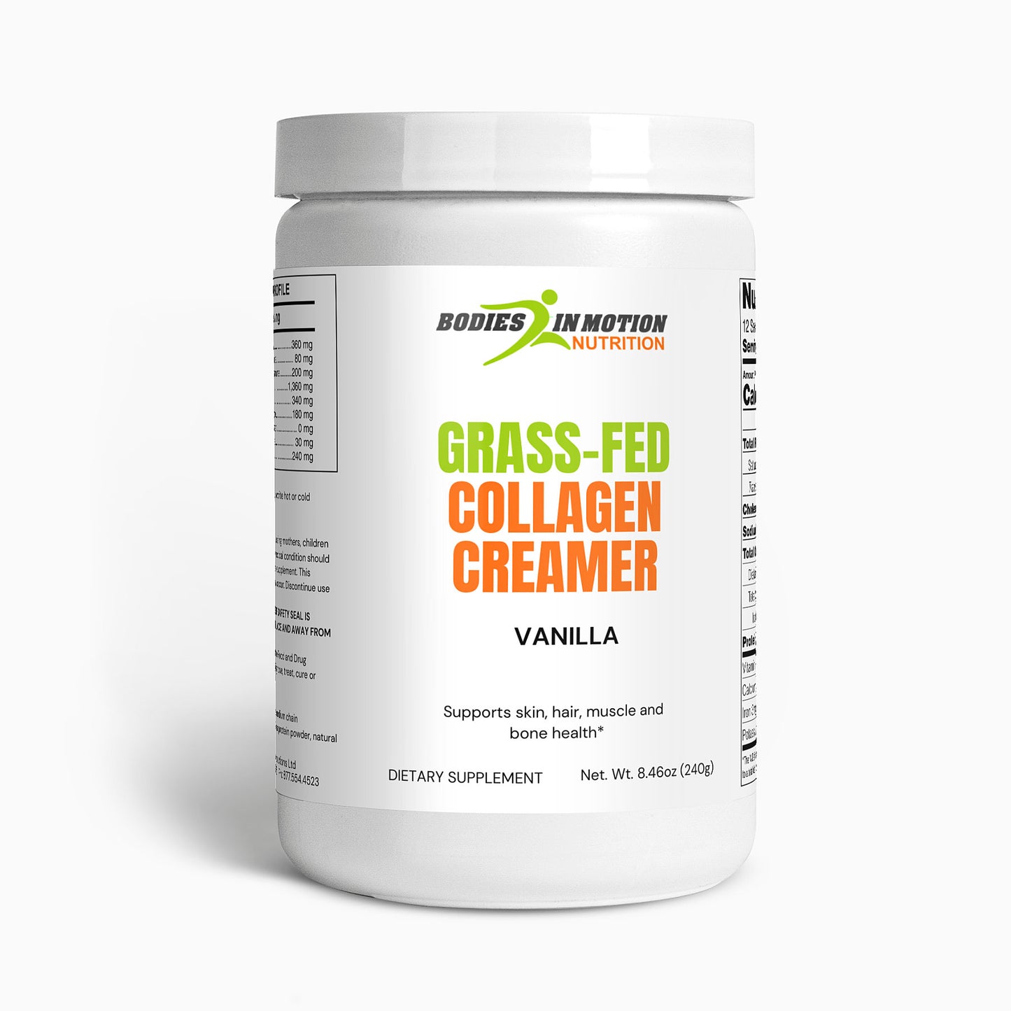 Grass-Fed Collagen Creamer (Vanilla)