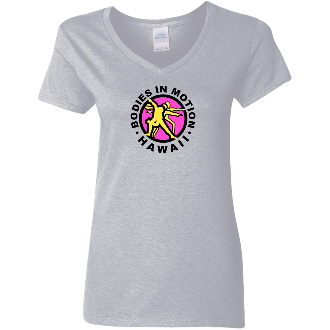 Bodies in Motion Ladies V-Neck T-Shirt