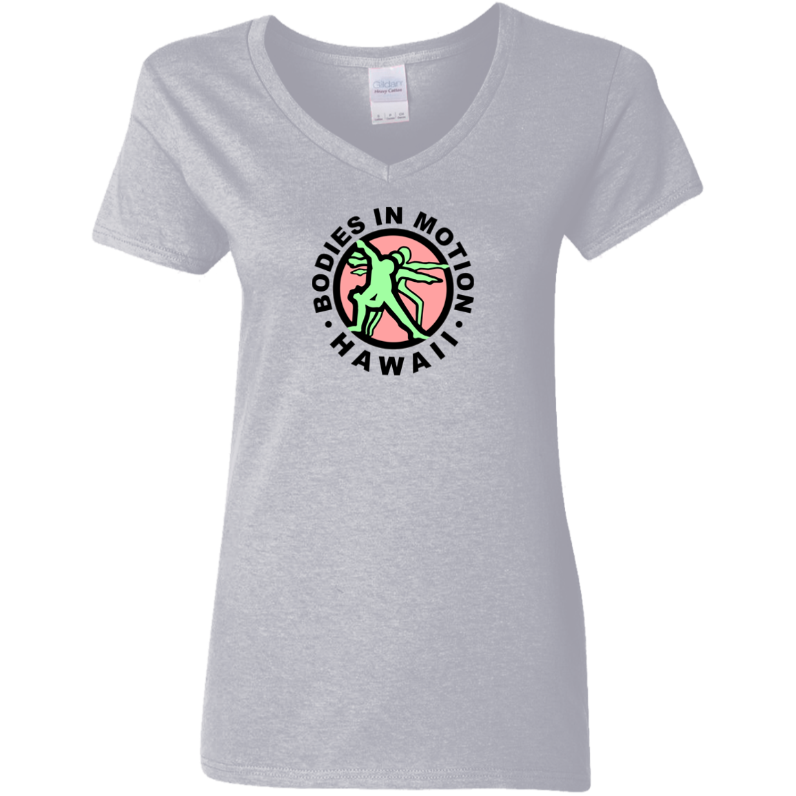 Bodies in Motion Ladies V-Neck T-Shirt