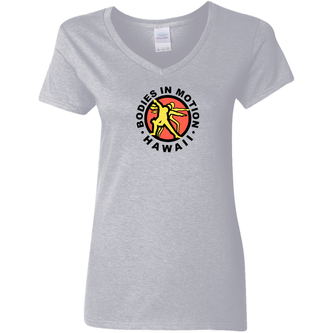 Bodies in Motion Ladies V-Neck T-Shirt