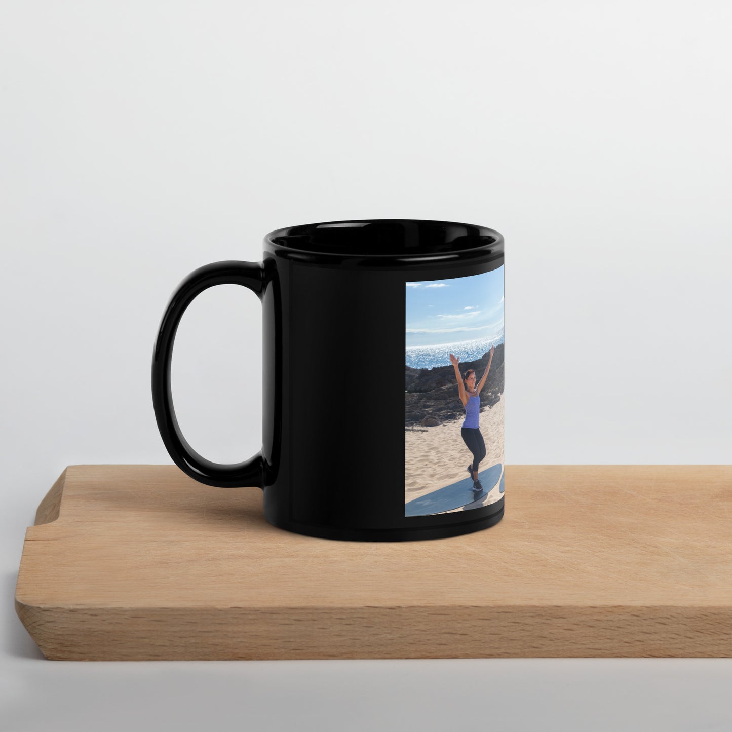 Bodies in motion Black Glossy Mug