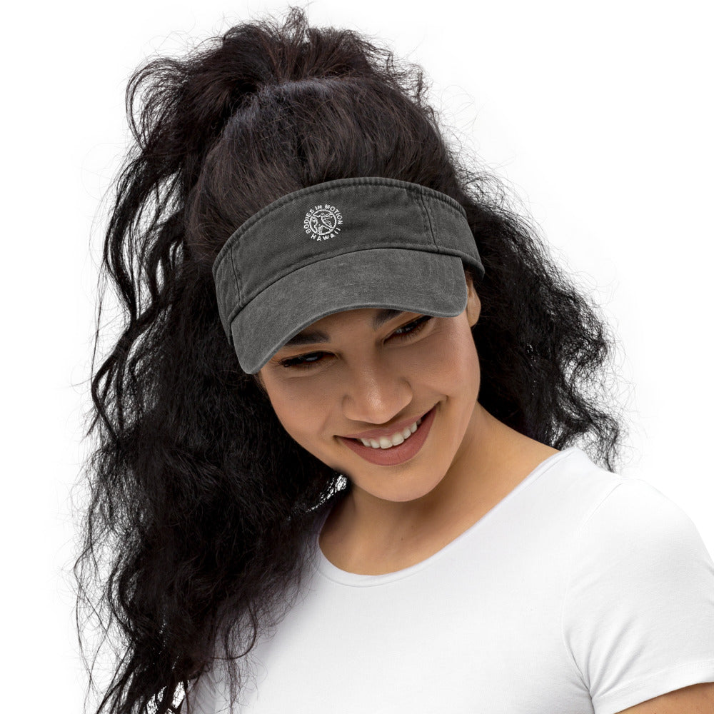 Bodies in Motion Denim visor