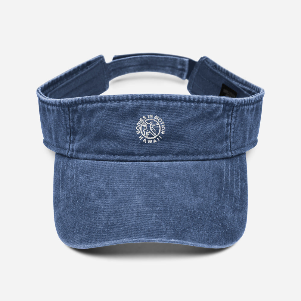 Bodies in Motion Denim visor